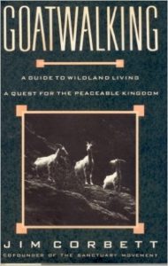 Book cover for "Goatwalking" by Jim Corbett
